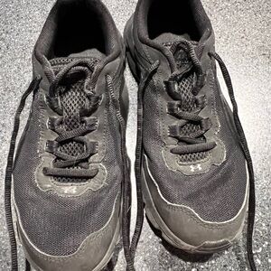 Under Armour Black Lace-Up Sneakers